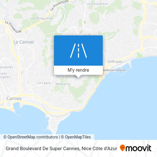 Grand Boulevard De Super Cannes plan