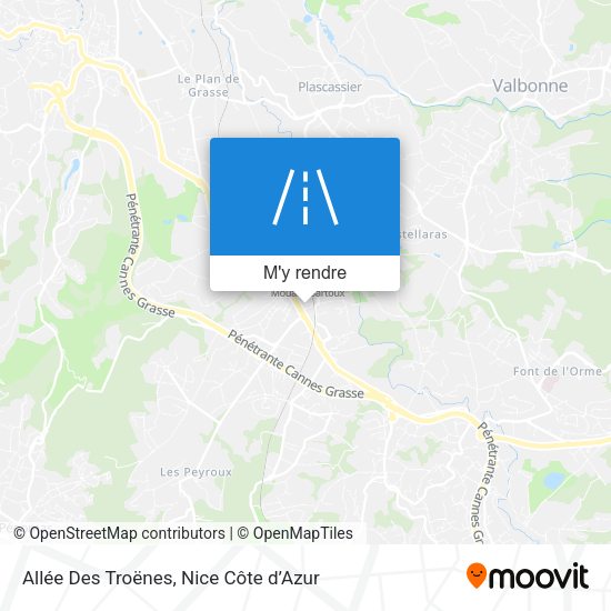Allée Des Troënes plan