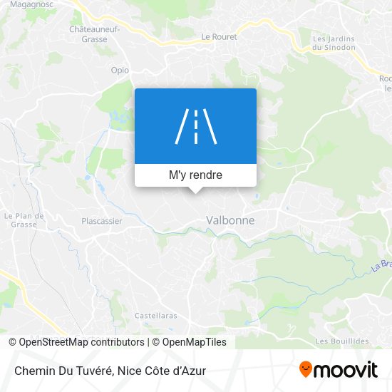 Chemin Du Tuvéré plan