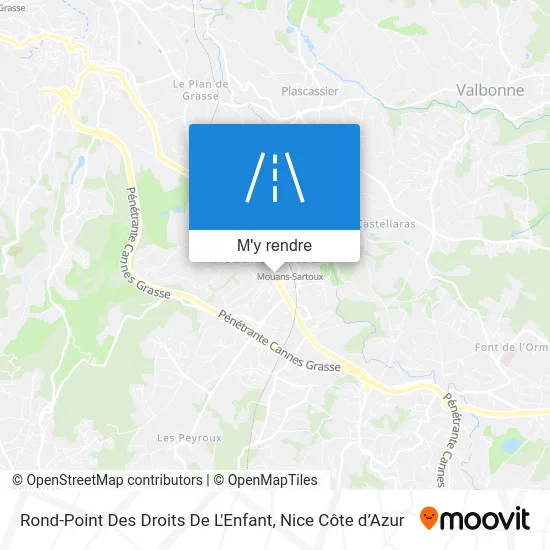 Rond-Point Des Droits De L'Enfant plan