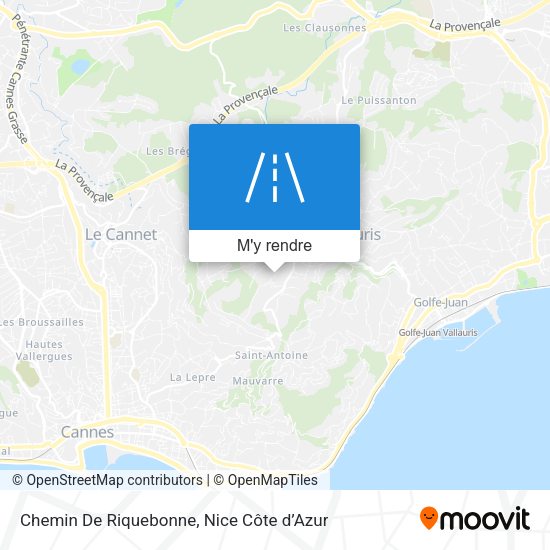 Chemin De Riquebonne plan