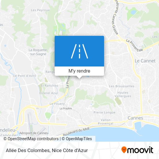 Allée Des Colombes plan