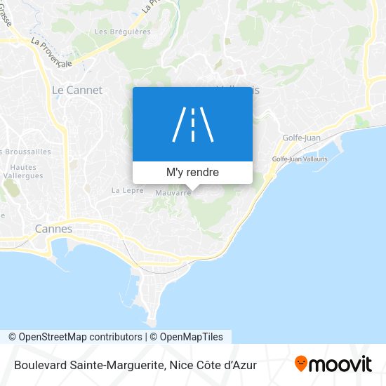 Boulevard Sainte-Marguerite plan