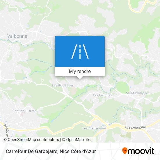 Carrefour De Garbejaïre plan