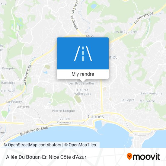 Allée Du Bouan-Er plan