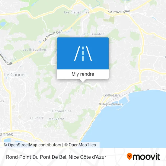 Rond-Point Du Pont De Bel plan