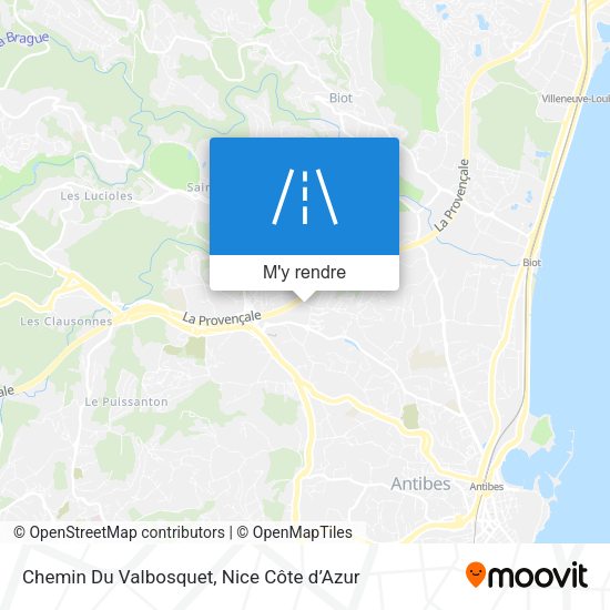 Chemin Du Valbosquet plan