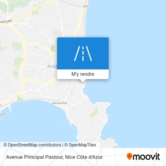 Avenue Principal Pastour plan