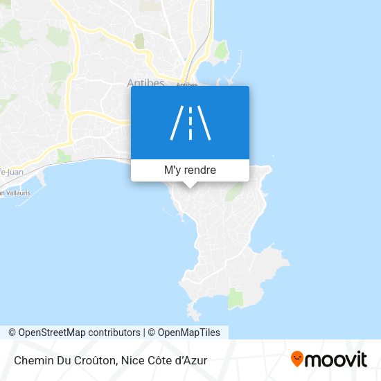 Chemin Du Croûton plan
