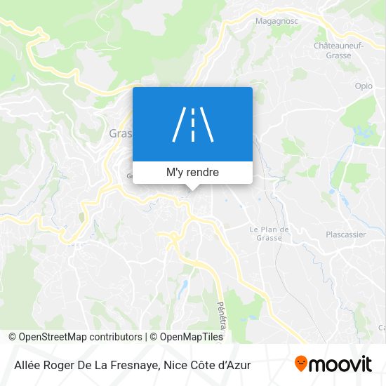 Allée Roger De La Fresnaye plan
