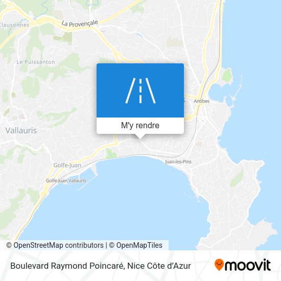 Boulevard Raymond Poincaré plan