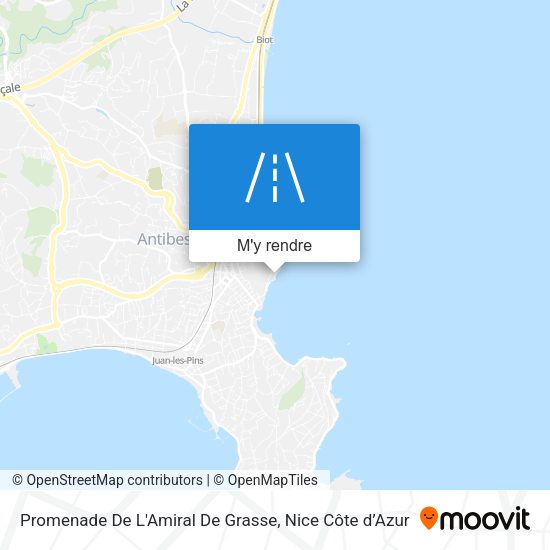Promenade De L'Amiral De Grasse plan