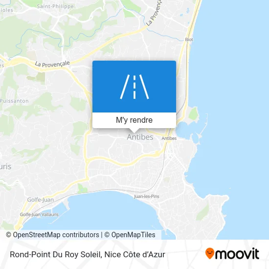 Rond-Point Du Roy Soleil plan