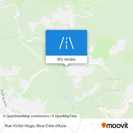 Rue Victor Hugo plan