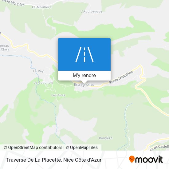 Traverse De La Placette plan