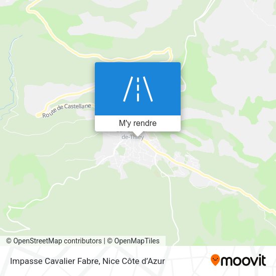 Impasse Cavalier Fabre plan