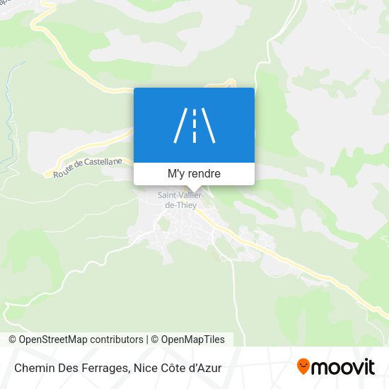 Chemin Des Ferrages plan