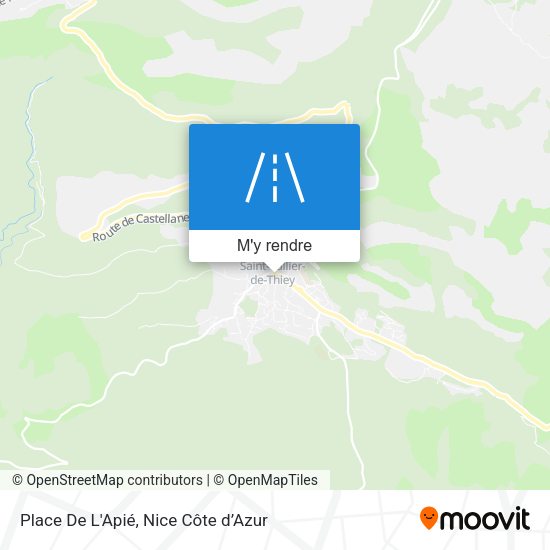 Place De L'Apié plan