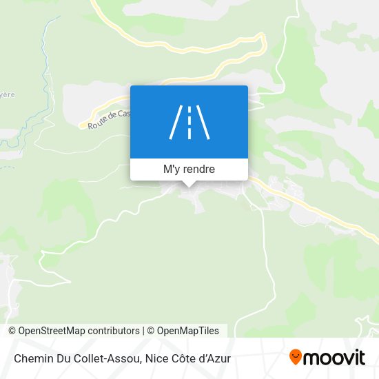 Chemin Du Collet-Assou plan