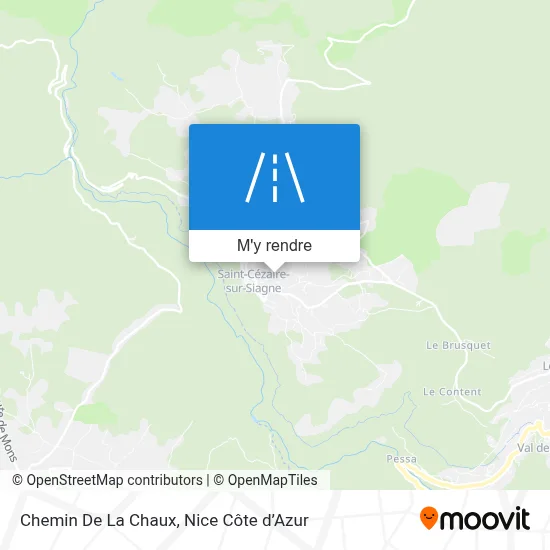 Chemin De La Chaux plan