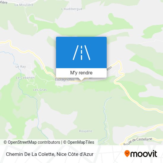 Chemin De La Colette plan