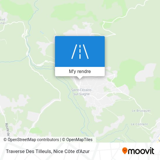 Traverse Des Tilleuls plan