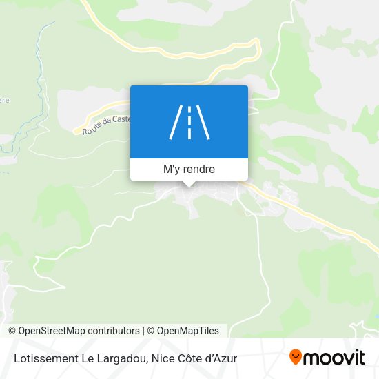 Lotissement Le Largadou plan