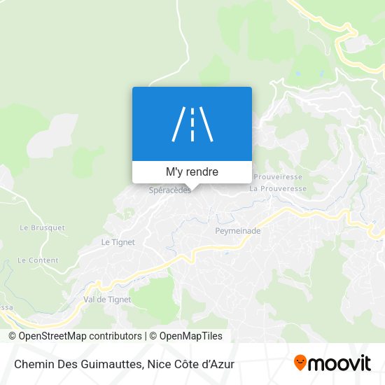 Chemin Des Guimauttes plan