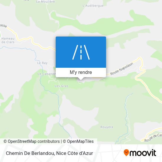 Chemin De Berlandou plan
