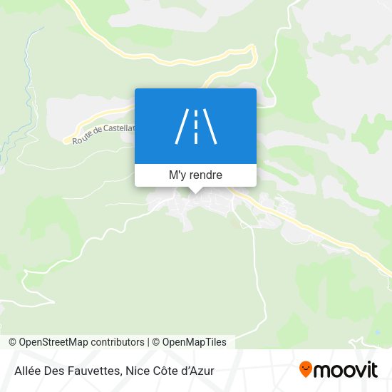 Allée Des Fauvettes plan