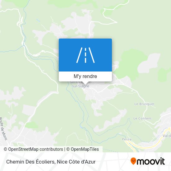 Chemin Des Écoliers plan