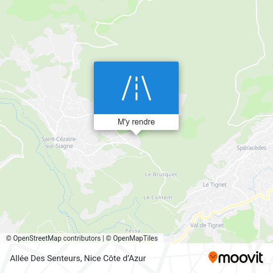 Allée Des Senteurs plan