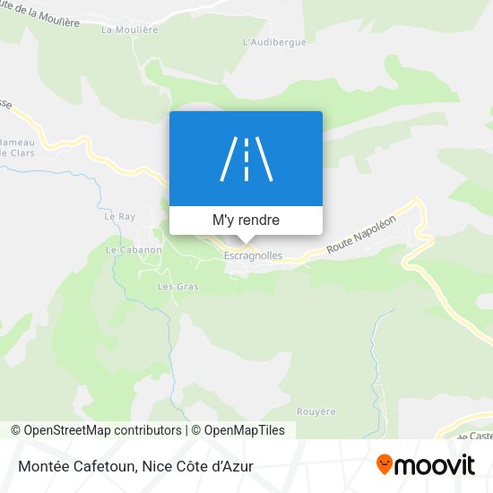 Montée Cafetoun plan