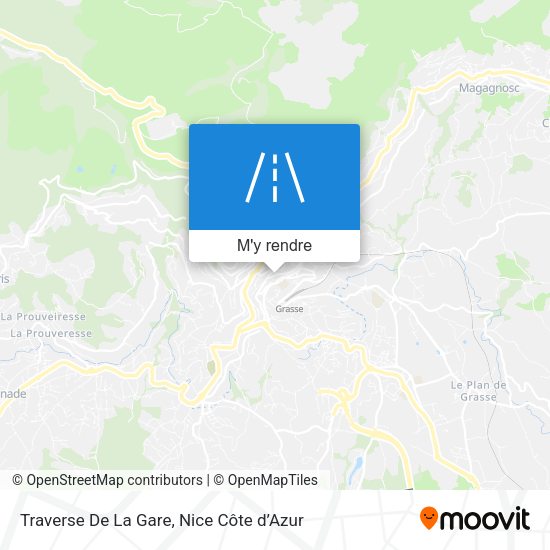 Traverse De La Gare plan