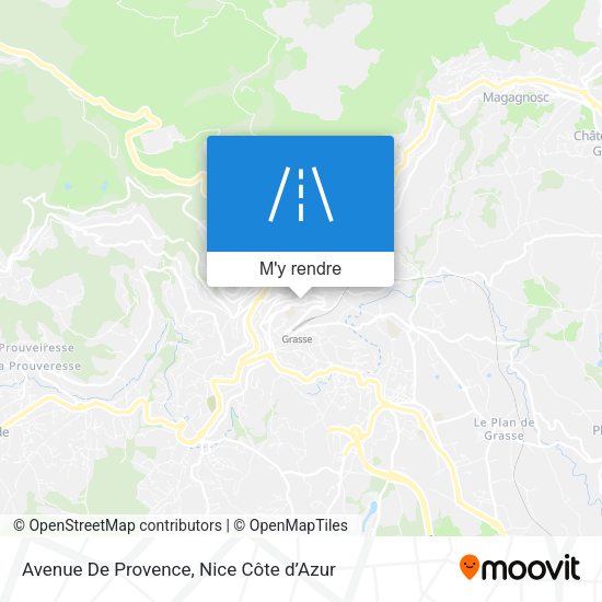 Avenue De Provence plan