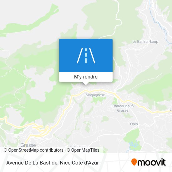 Avenue De La Bastide plan
