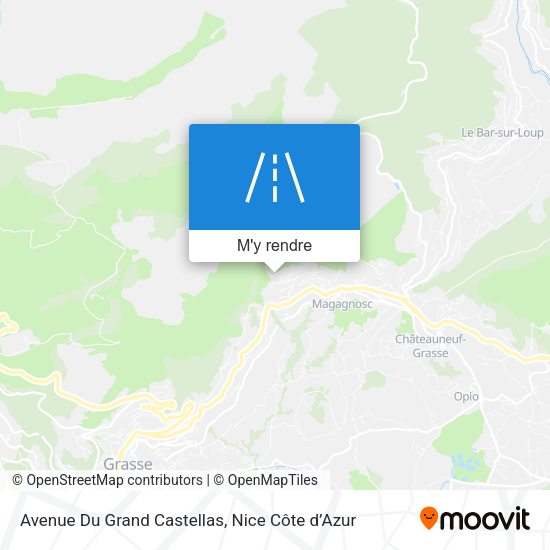 Avenue Du Grand Castellas plan