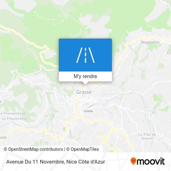 Avenue Du 11 Novembre plan