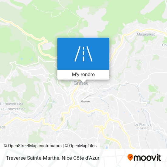 Traverse Sainte-Marthe plan