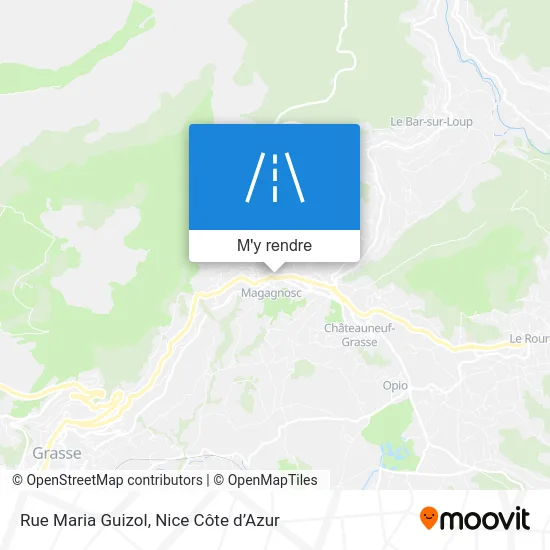 Rue Maria Guizol plan