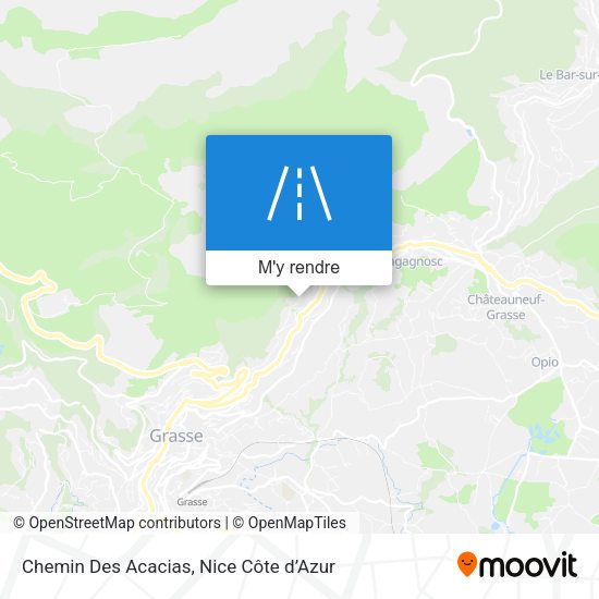Chemin Des Acacias plan