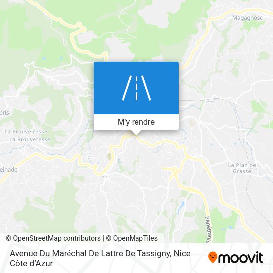 Avenue Du Maréchal De Lattre De Tassigny plan