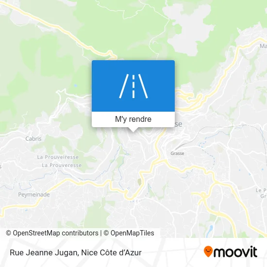 Rue Jeanne Jugan plan