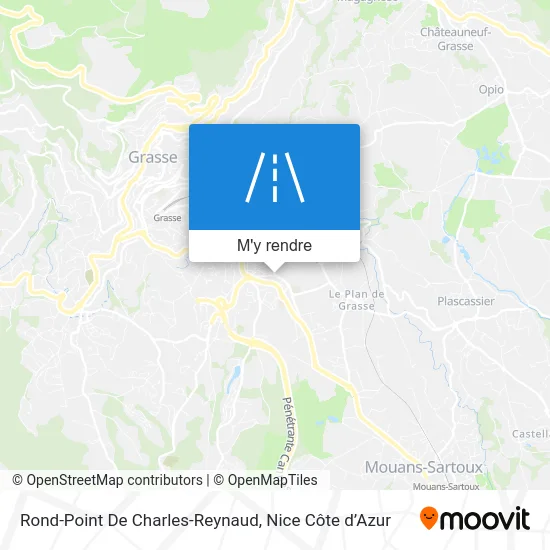 Rond-Point De Charles-Reynaud plan