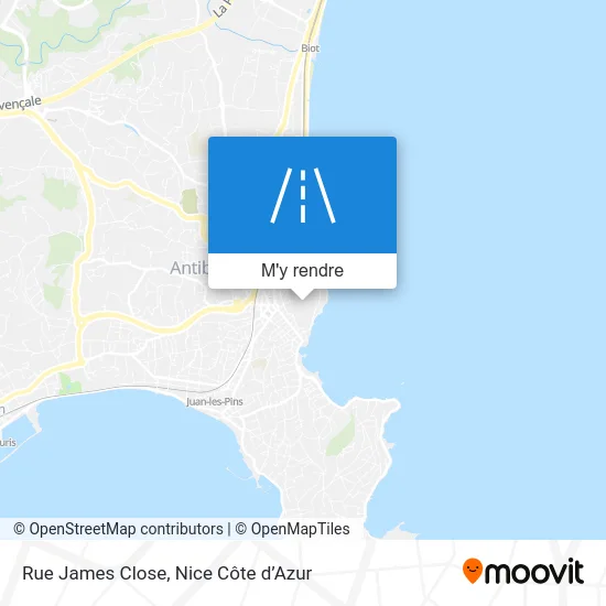 Rue James Close plan