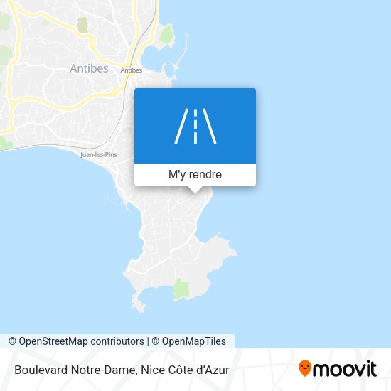 Boulevard Notre-Dame plan