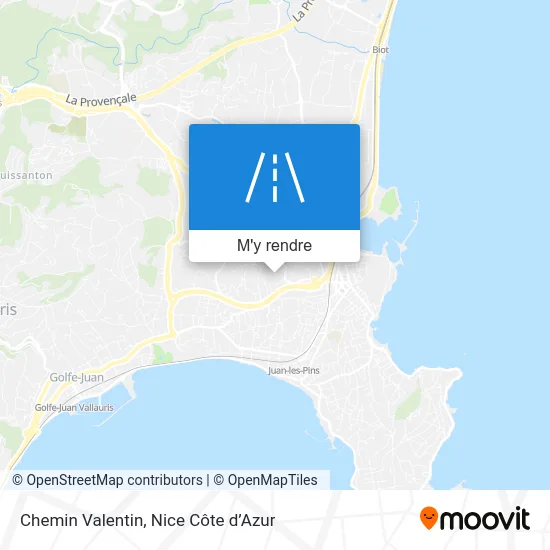 Chemin Valentin plan