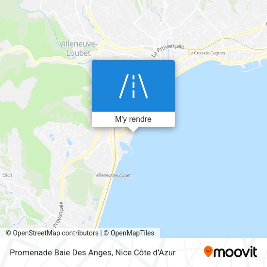 Promenade Baie Des Anges plan