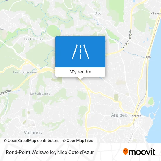 Rond-Point Weisweller plan