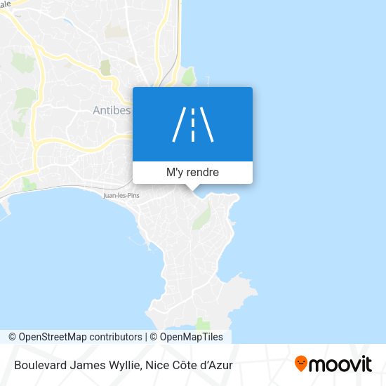 Boulevard James Wyllie plan